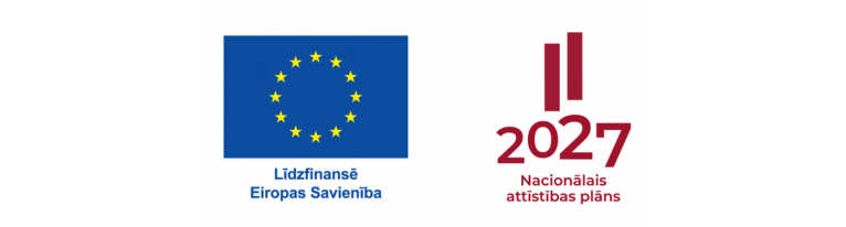 Logo ansamblis: Līdzfinansē Eiropas Savienība un 2027 nacionālais attīstības plāns