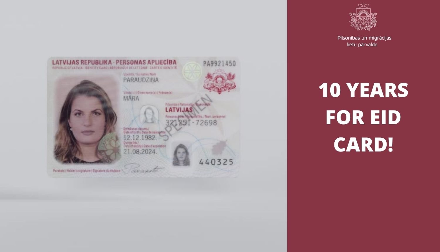 10 things you should know about eID card!  Pilsonības un migrācijas lietu  pārvalde